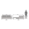 Richmond Sofa Cum Bed - Smoke Grey