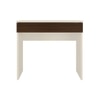 Primera Study Desk with Drawer in Light Woodgrain Finish Coffee Walnut Colour