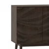 Sahara Solid Wood Sideboard In Dark Chestnut Finish