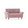 Oxford 2 Seater Fabric Sofa In Desert Rose Colour