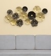 W-Alora Abstract Metal Wall Decor in Multicolor Set of 1