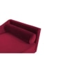 Kawa Velvet Chaise Launger in Maroon Colour