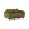 Diana 2 Seater Fabric Sofa In Olive Green Colour