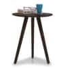 Robbins Solid Wood Side Table in Teak Finish