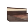 Joben Engineered Wood King  Size Bed With Box Storage (Walnut Finish)