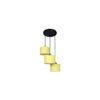 Kendrick Yellow Natural Fiber Cluster Hanging Light