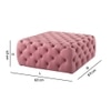 Leonex Ottoman Color in Pink