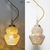Peyton mosaic glass hanging light