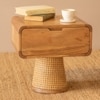 Andaman Pulo Bedside Table in Natural Finish