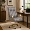 Doe Buck Derrus Premium Grey Executive Office Chair