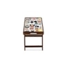 Friends Breakfast Solid Wood Breakfast Table/Tray In Multicolour