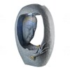 Grey Face Shower Indoor Water Fountain