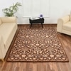 Multicolor Traditional Machine Made Polyester 2 X 5 Feet Carpet