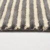 Presto Gold Geometric Hand Tufted Wool Carpet 8X10 Feet