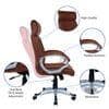 Wiwneags High Back Executive Chair in Ten Brown Colour