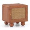Takai Bedside Table in Red Cedar Finish
