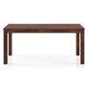 Arlo XL Teak Wood 6 Seater Storage Dining Table In Teak Finish