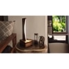 Arc Brown Wooden LED Table Lamp