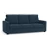Apollo Compact Sofa Set (Colour : Indigo Blue, Cushion : Soft, Back Type : High Back, Seater : 3+1+1)