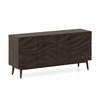 Sahara Solid Wood Sideboard In Dark Chestnut Finish