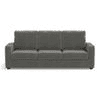 Apollo Compact Sofa Set (Colour : Ash Grey Velvet, Cushion : Hard, Back Type : High Back, Seater : 3+2+1)