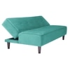 Palermo 3 Seater Sofa Cum Bed In Sea Green Colour