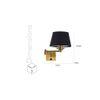 Kian Brass Wall Light