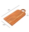 Ireka Home Slizen Acacia Wood Chopping Board – Cutting & Serving Board (58 x 25 cm)