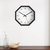 Distinctive Minute Indices Wooden Frame Wall Clock