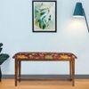 Ivoma Solid Wood Bench In Provincial Teak Finish