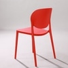 Kepler Brooks Serena Cafeteria Dining Chair in Red Colour