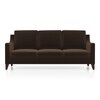 Abbey Sofa Set (Colour : Dark Earth, Cushion : Hard, Seater : 3+2+1)
