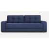 Calliro 3 Seater Pull Out Sofa cum Bed  in Navy Blue Colour