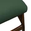 Twilight Solid Wood Accent Chair in Gold Colour