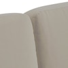 Modernelegance Wood Right Aligned 3-Seater With Upholstery Non Storage Sofa In Grey Colour