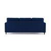 Monznij Sectional Fabric Sofa - Navy Blue