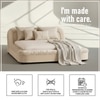 Casa Haven Relax Queen Size Bed in velvet With Engineered Hardwood Frame & Hydraulic Storage