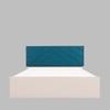 Mudra Bed With Premium Leatherette Fabric And Hydraulic Storage - Queen Bed
