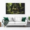 The Castle Decor Lord Buddha Meditation Wall Art Framed Painting 27x48 Inch (Style 9)