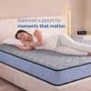 Sleepwell Ortho Pro Latex Mattress Medium Firm Orthopedic Support Double 84x47x6 Inch