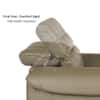 Splendor One Seater Motorized Leather Recliner in Olive Green Colour