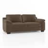 Esquel Premium 3 Seater Fabric Sofa in Truffle Beige Velvet Colour