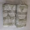 White& Green Geometric 300 Gsm Cotton Double Bed Size Comforter From Threads