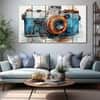 The Castle Decor Photography Art Wall Painting Wooden Framed Digital Painting 27x48 Inch