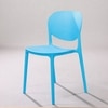 Kepler Brooks Serena Cafeteria Dining Chair in Blue Colour