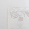 White Floral 400 Tc  Cotton Flat Super King Bed Size Bedsheet With 2 Pillow Cover