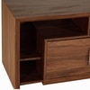 Yuko TV Unit with Two Drawers in Columbia Walnut Finish