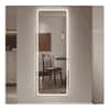 Full-Length Bedroom Dressing Mirror with Lights Adjustable LED Standing Mirror