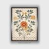 Floral Canvas Wall Prints Canvas Wall Prints Set of 1 Multicolor Matte