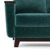 Corby Sofa Set (Colour: Malibu Blue, Seater: 2+1+1)